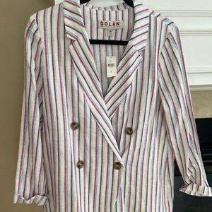 Anthropologie Dolan Striped Blazer